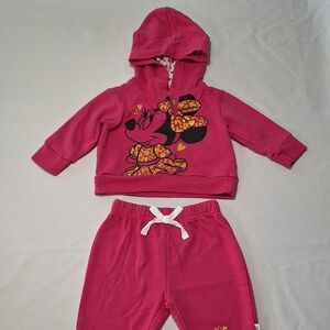 Disney Pink Minnie Mouse Kids Matching Set